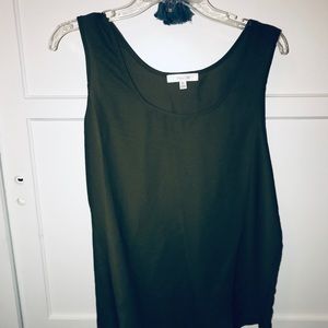 Active USA - Army Green Sheer Tank Top